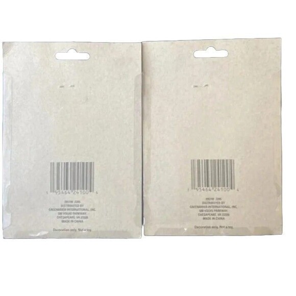 Cobblestone Corners Miniatures Trees Pink Candy Cane Tree Snow 6 Piece Set - Picture 6 of 6